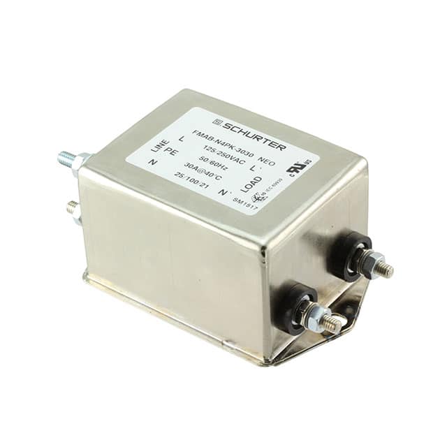 5500.2639.03 LINE FILTER 125/250VAC 30A CHASS