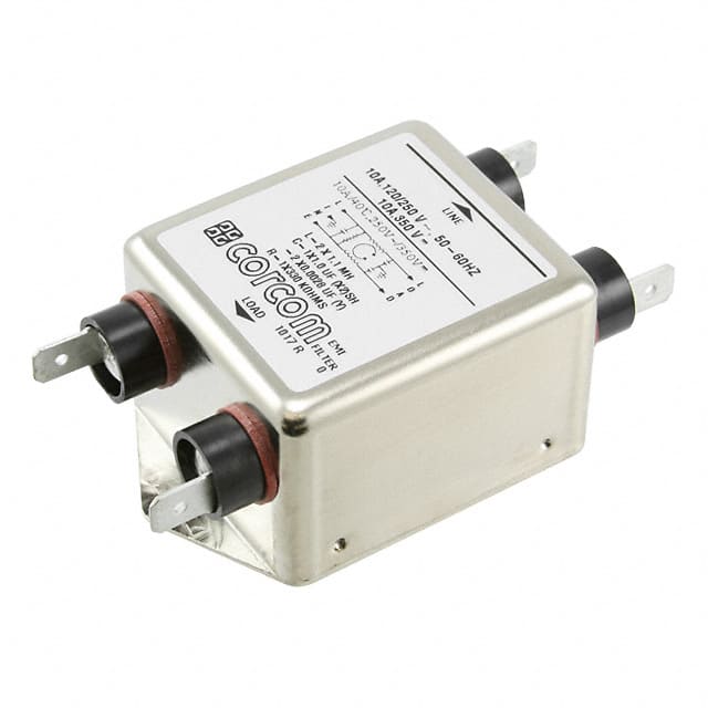 1-1609034-3 LINE FILTER 250VDC/VAC 10A CHASS