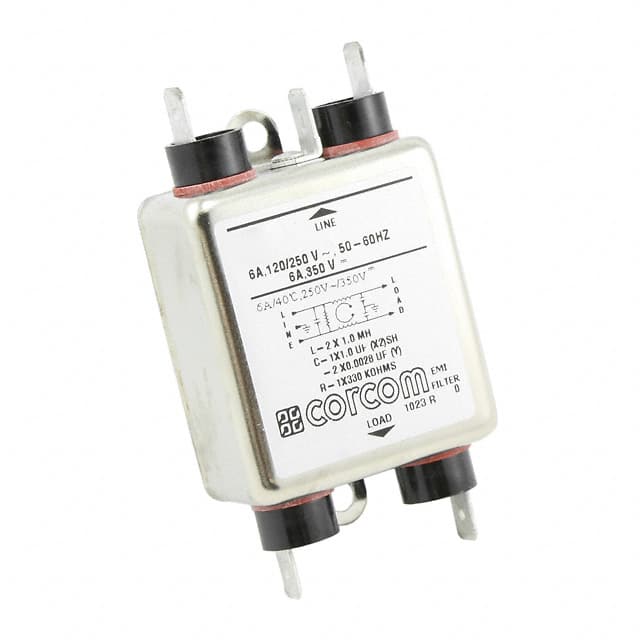 1-1609034-1 LINE FILTER 250VDC/VAC 6A CHASS