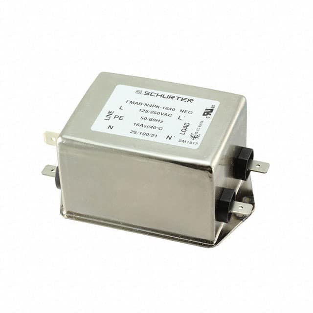 5500.2637.01 LINE FILTER 125/250VAC 16A CHASS
