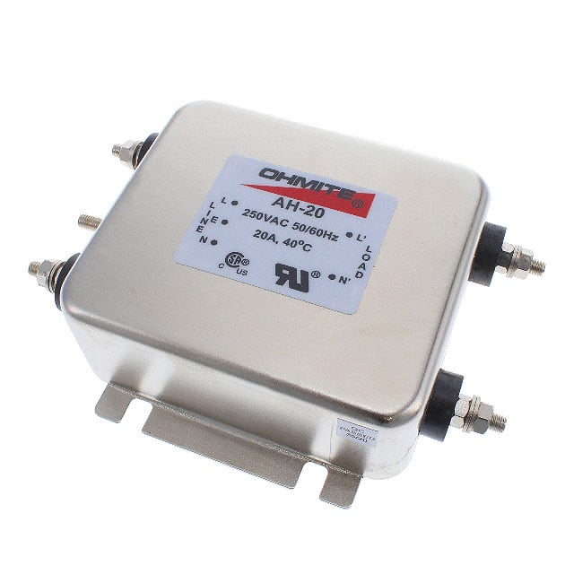 AH-20 LINE FILTER 110/250VAC 1A CHAS