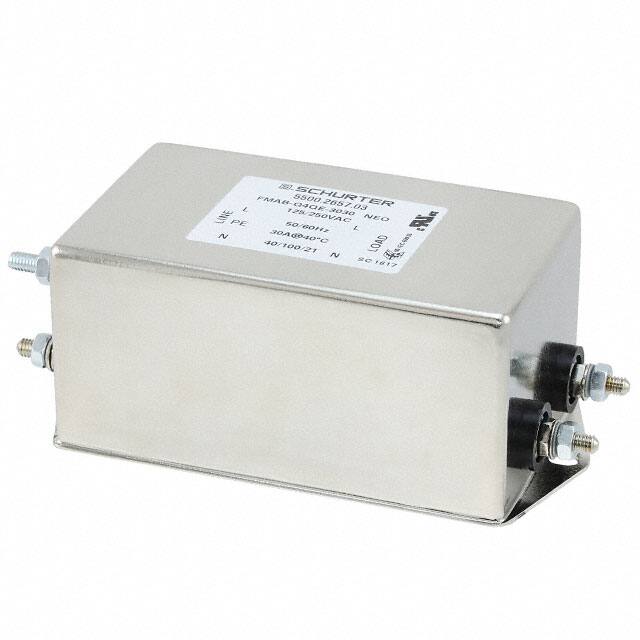 5500.2657.03 LINE FILTER 125/250VAC 30A CHASS