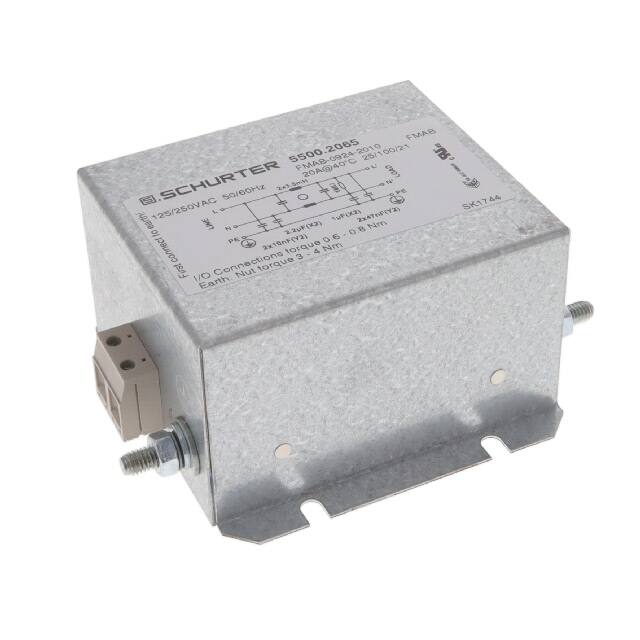5500.2065 LINE FILTER 125/250VAC 20A CHASS