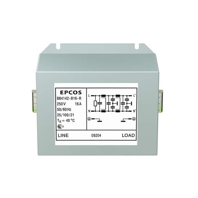 B84142B0016R000 LINE FILTER 250VDC/VAC 16A CHASS