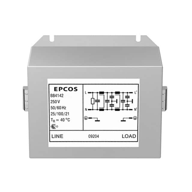 B84142B0025R000 LINE FILTER 250VDC/VAC 25A CHASS
