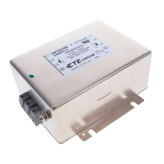 6609974-5 LINE FILTER 16A CHASSIS MOUNT