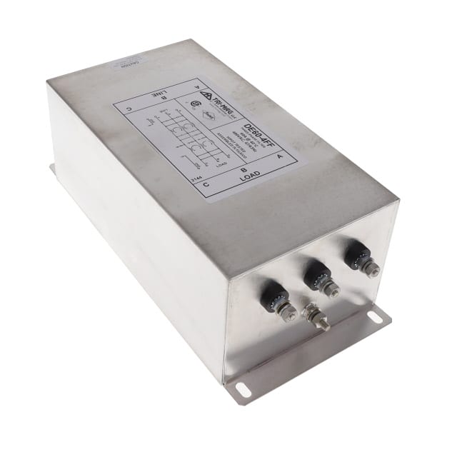 DE60-4FF THREE-PHASE EMI FILTER 480V 60A