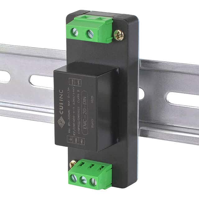 EMC-20-DIN AC-DC FILTER, 20 DB, 85-305 VAC