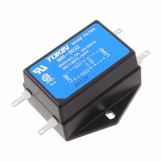 MR-2032 POWER LINE FILTER, RFI FILTER, E