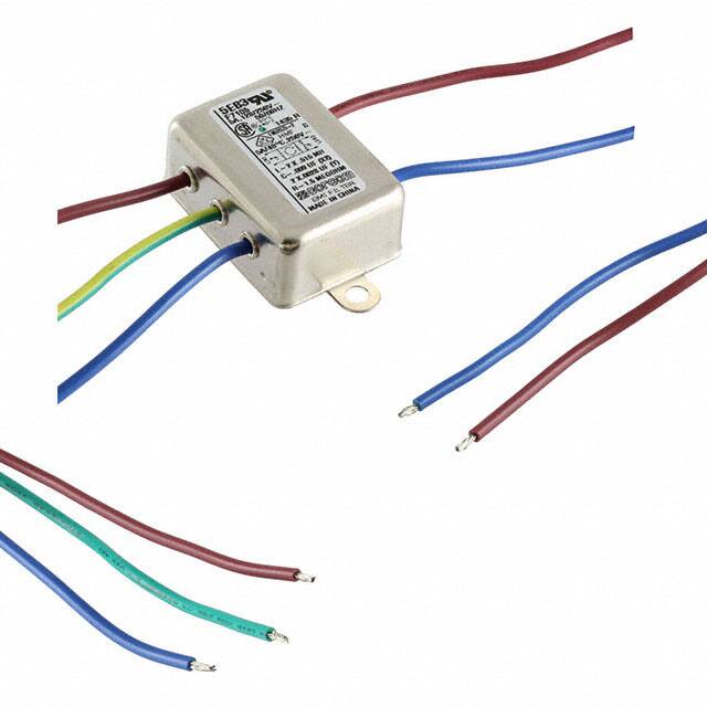 6609020-8 LINE FILTER 250VAC 5A CHASS MNT