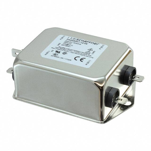 FN2030N1-12-06 LINE FILTER 250VDC/VAC 12A CHAS