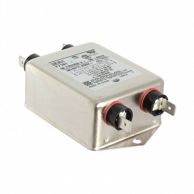 6609031-5 LINE FILTER 250VAC 3A CHASS MNT