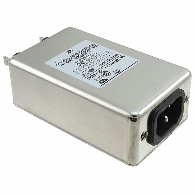 6609032-7 LINE FILTER 250VAC 3A CHASS MNT