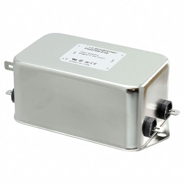 FN2070M-6-06 LINE FILTER 110/250VAC 6A CHAS