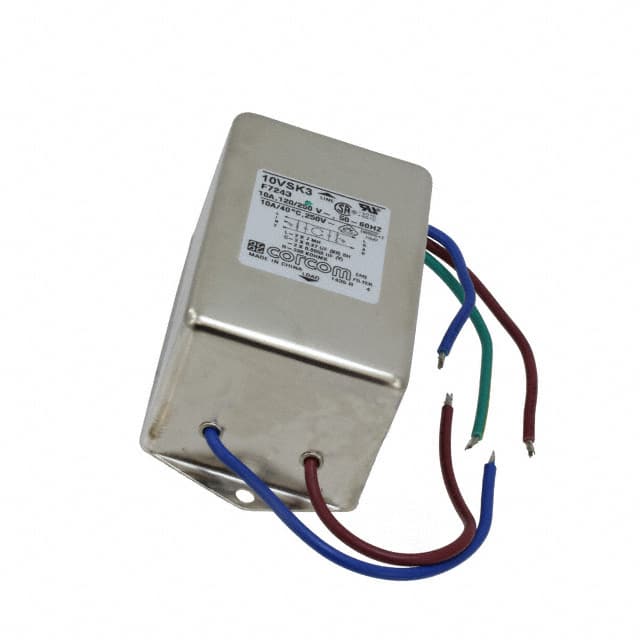 1-6609036-0 LINE FILTER 250VAC 10A CHASS MNT