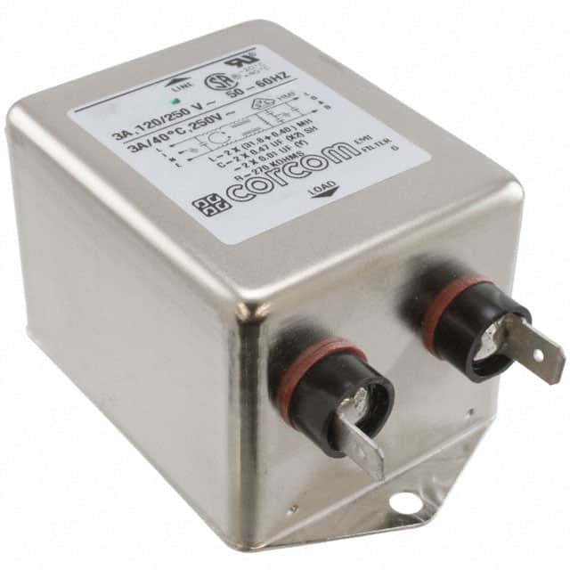 6609049-1 LINE FILTER 250VAC 3A CHASS MNT