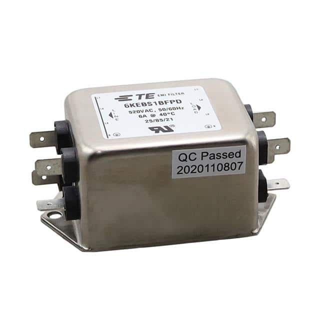6KEBS1BFPD KEB 6A 1S SPADE DELTA 520VAC 50H