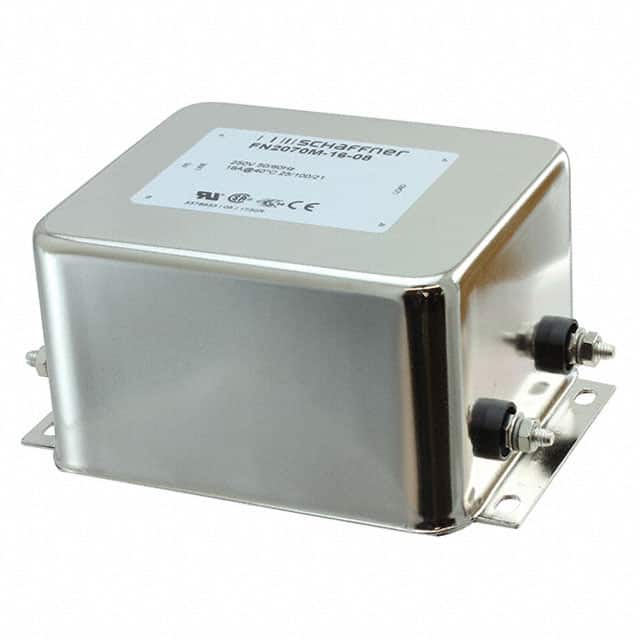 FN2070M-16-08 LINE FILTER 110/250VAC 16A CHASS