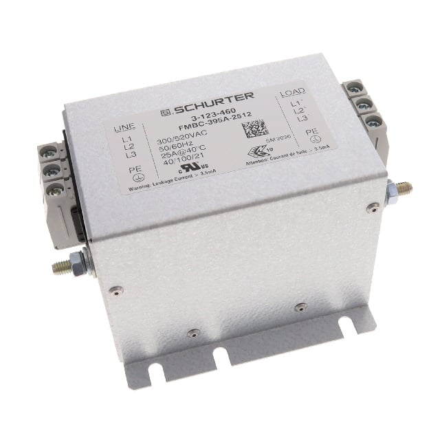 FMBC-395A-2512 FMBC EP FILTER 3PH 2ST 25A 520VA