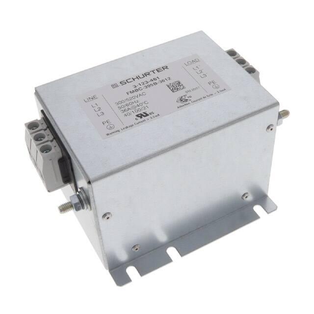 FMBC-395B-3612 FMBC EP FILTER 3PH 2ST 36A 520VA