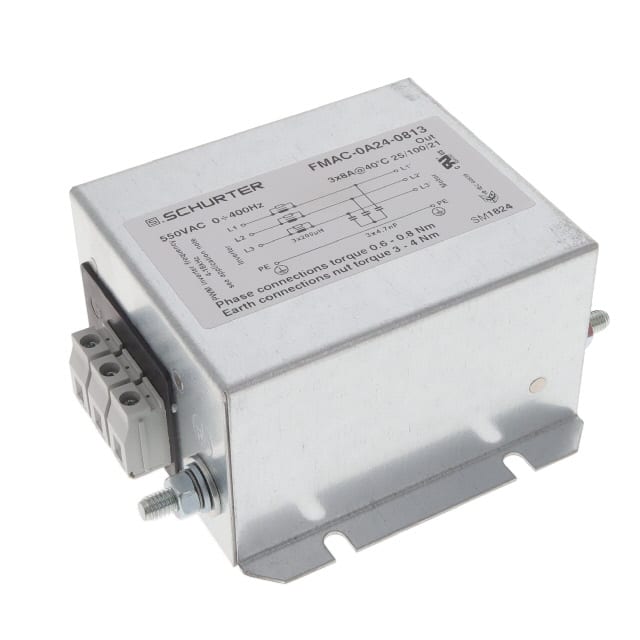 FMAC-0A24-0813 LINE FILTER 550VAC 8A CHASS MNT