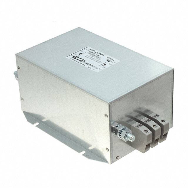 1-6609974-6 LINE FILTER 50A CHASSIS MOUNT