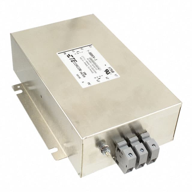 1-6609974-3 LINE FILTER 50A CHASSIS MOUNT