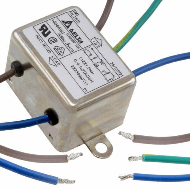 10DBAW5 LINE FILTER 115/250VAC 10A CHASS