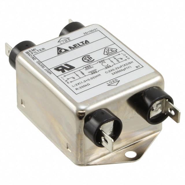 03DSCG5 LINE FILTER 115/250VAC 3A CHAS