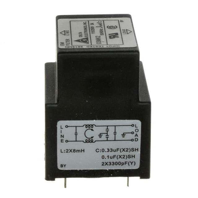 03MK2 LINE FILTER 115VAC 250VAC 3A TH