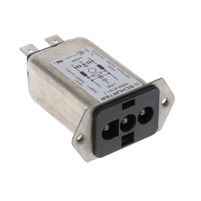 5003.0121.1 PWR ENT RCPT 125VDC 3A PANEL QC