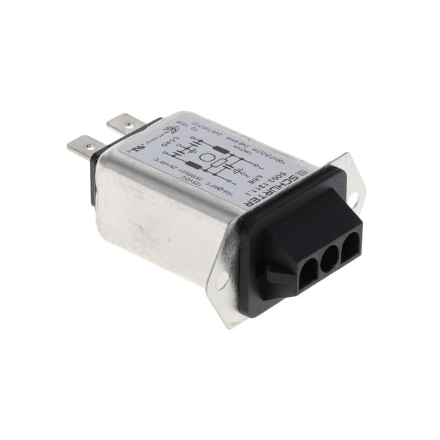 5003.1311.1 PWR ENT RCPT 125VDC 10A PANEL QC