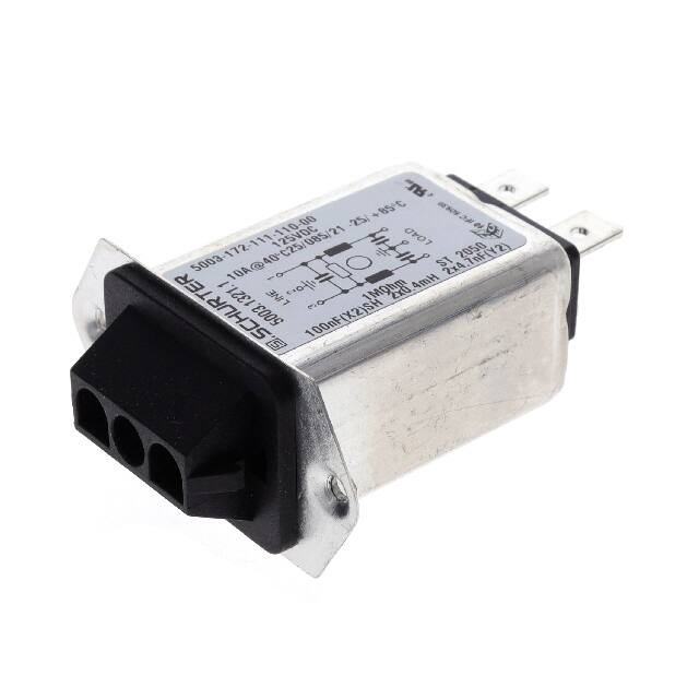 5003.1321.1 PWR ENT RCPT 125VDC 10A PANEL QC