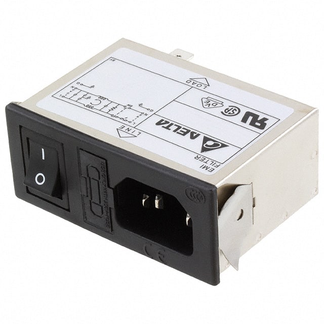 03DWCG5 LINE FILTER 115/250VAC 3A CHAS