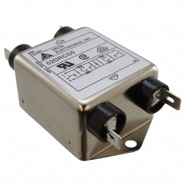02DRCG5 LINE FILTER 115/250VAC 2A CHAS