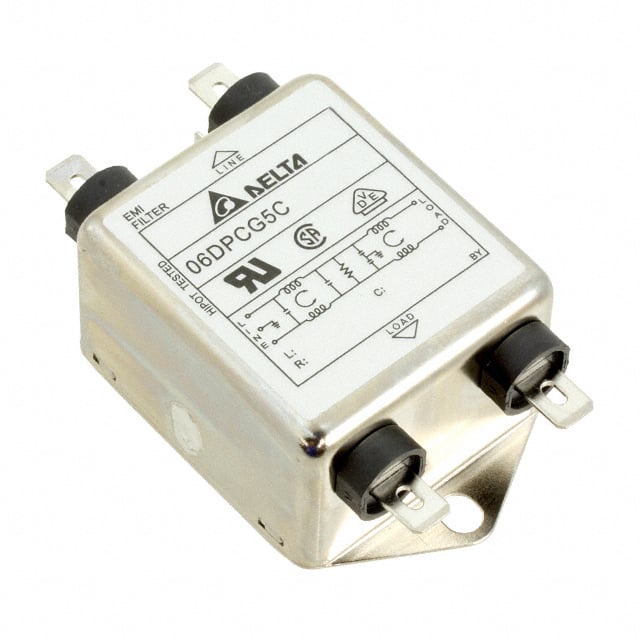 06DPCG5C LINE FILTER 115/250VAC 6A CHAS