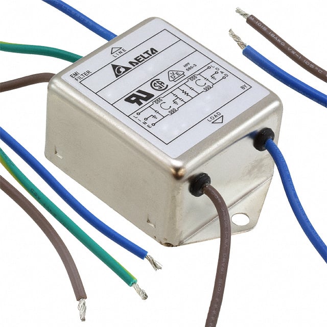 02DRCW5 LINE FILTER 115/250VAC 2A CHAS