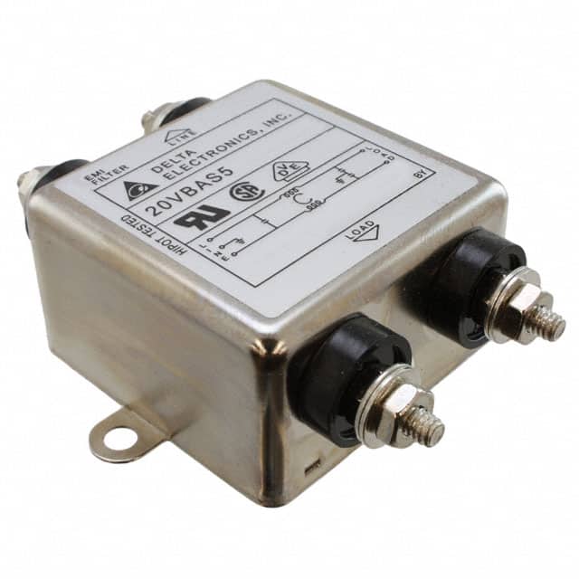 20VBAS5 LINE FILTER 115/250VAC 20A CHASS