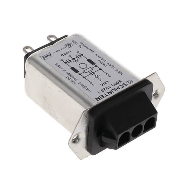 5003.1323.1 PWR ENT RCPT PANEL SOLDER
