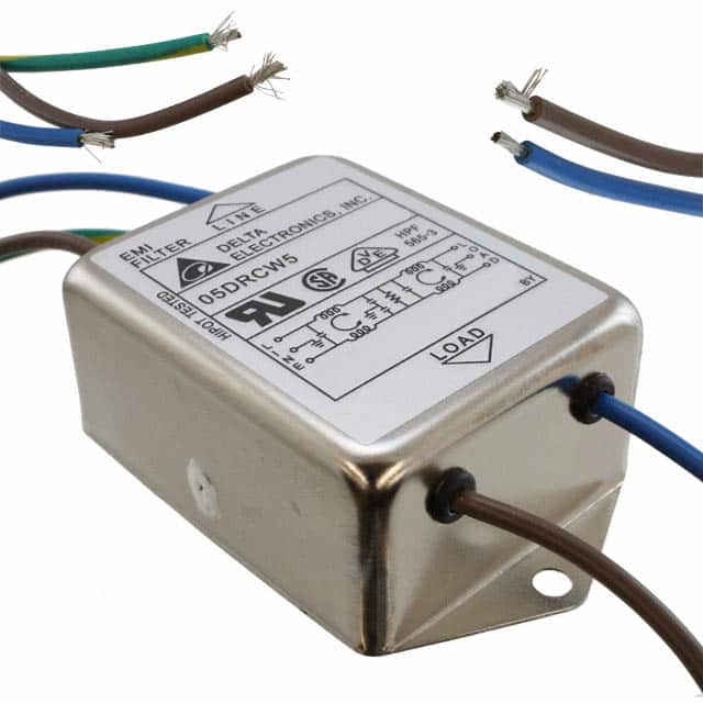 05DRCW5 LINE FILTER 115/250VAC 5A CHAS