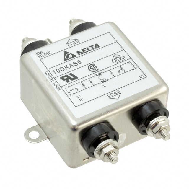 10DKAS5 LINE FILTER 115/250VAC 10A CHASS