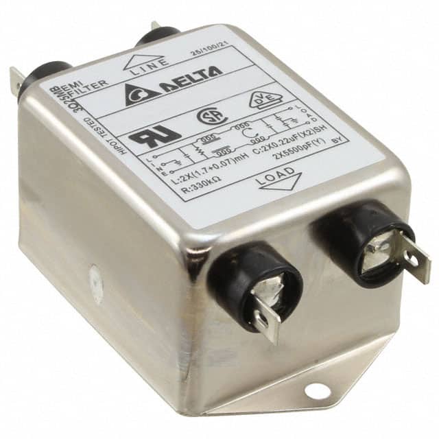 06DSCG5 LINE FILTER 115/250VAC 6A CHAS