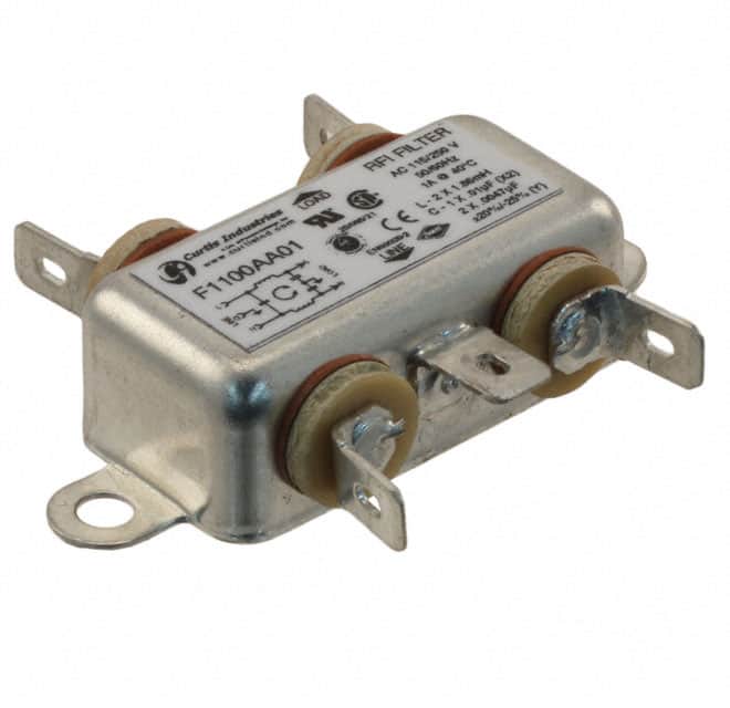 F1100AA01 LINE FILTER 250VAC 1A CHASS MNT