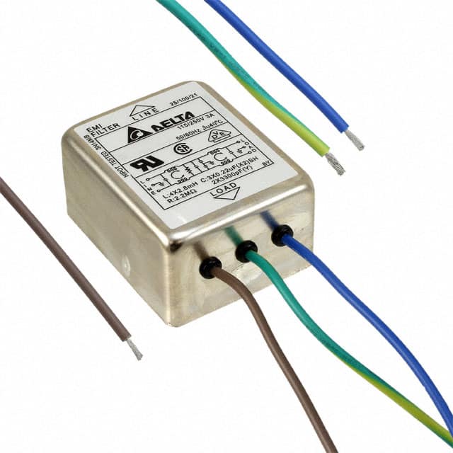 03DRDW3S LINE FILTER 115/250VAC 3A CHAS
