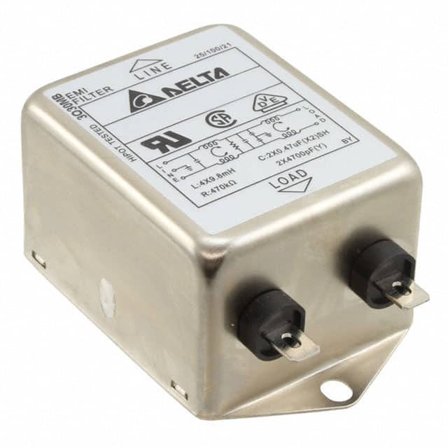 03DPCG5B LINE FILTER 115/250VAC 3A CHAS