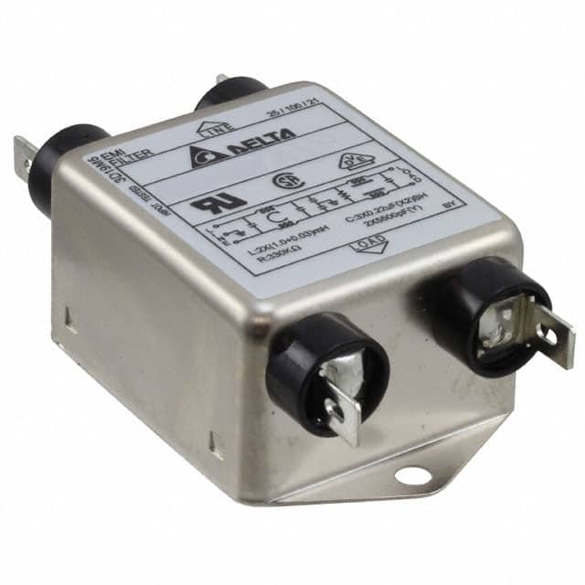 03DVCG5 LINE FILTER 115/250VAC 3A CHAS