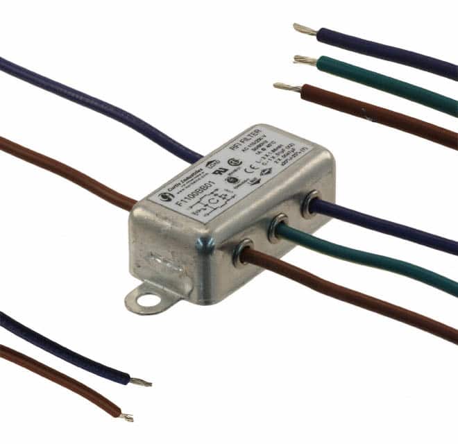 F1100BB01 LINE FILTER 250VAC 1A CHASS MNT