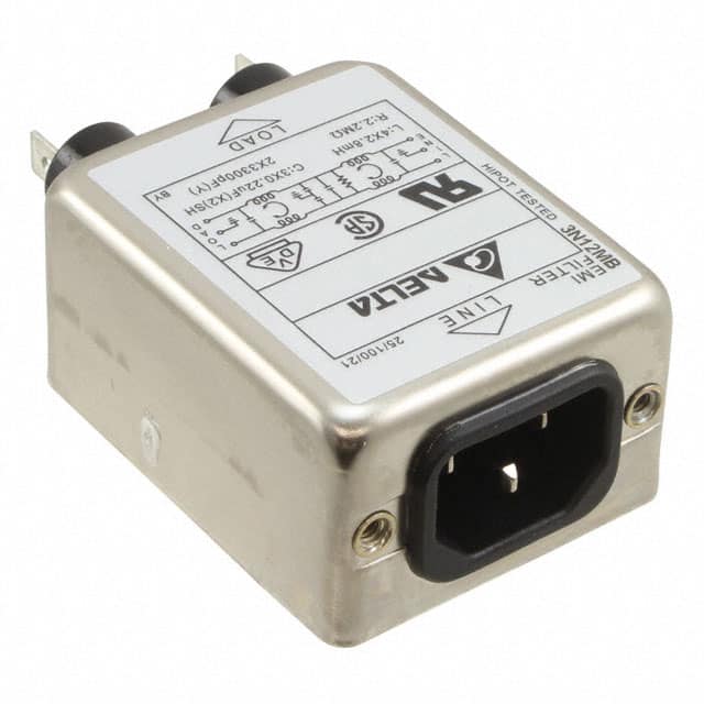03DRDG3S LINE FILTER 115/250VAC 3A CHAS