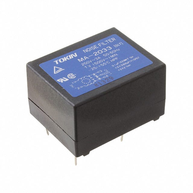 MA-2033 POWER LINE FILTER, RFI FILTER, E