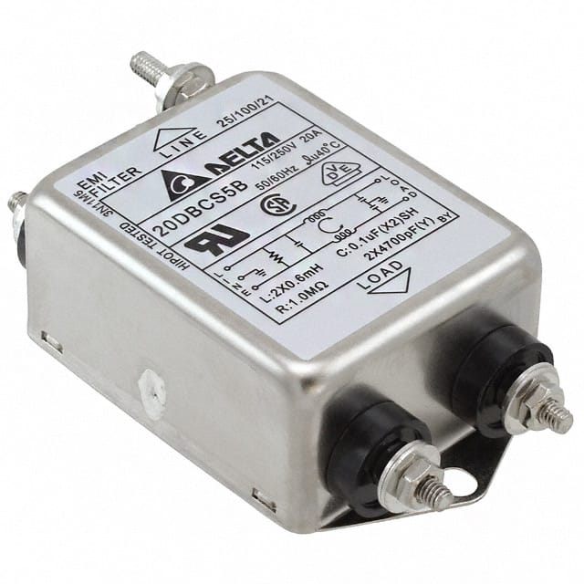 20DBCS5B LINE FILTER 115/250VAC 20A CHASS